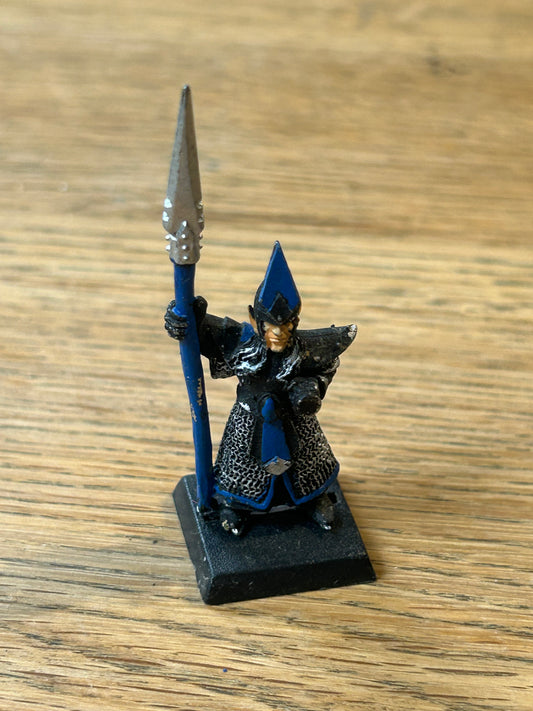 MARAUDER miniatures  SPEARMAN DARK ELVES ELF WARHAMMER fantasy 4TH EDITION METAL