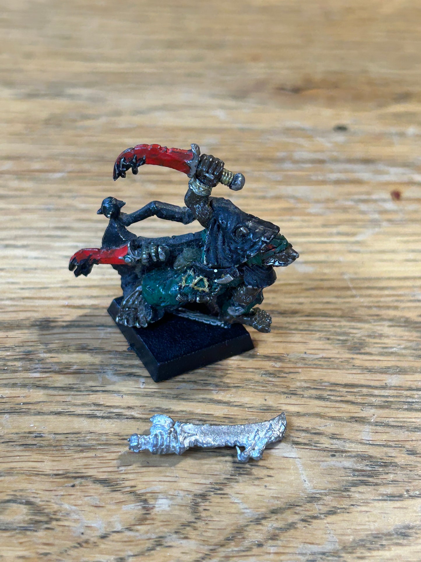 1993 Skaven 74462 Deathmaster Snikch Citadel Command Lord Clan Eshin Assassin warhammer fantasy