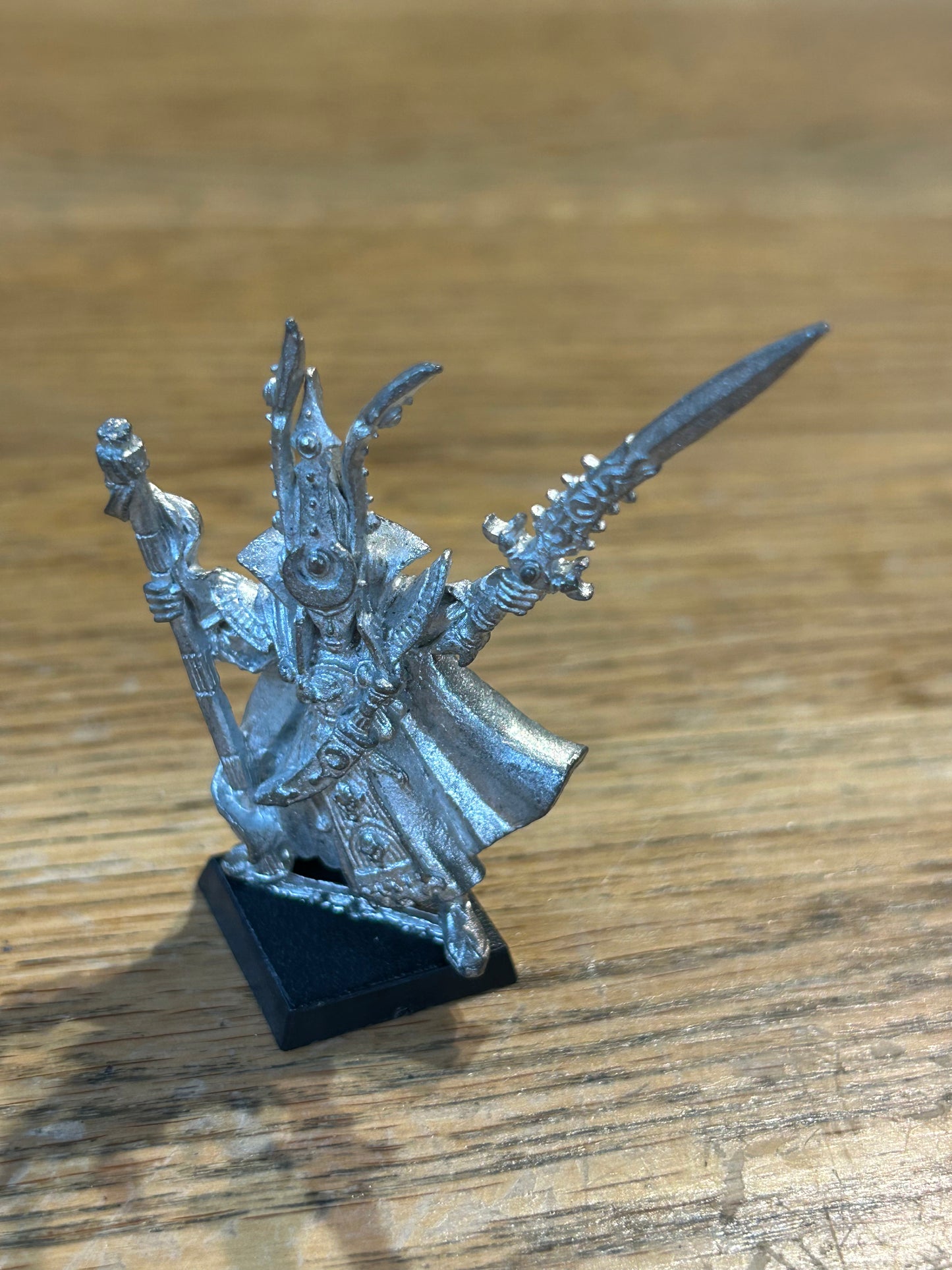 Vintage Warhammer High Elves 'Teclis High Elf Mage' 1990s Metal