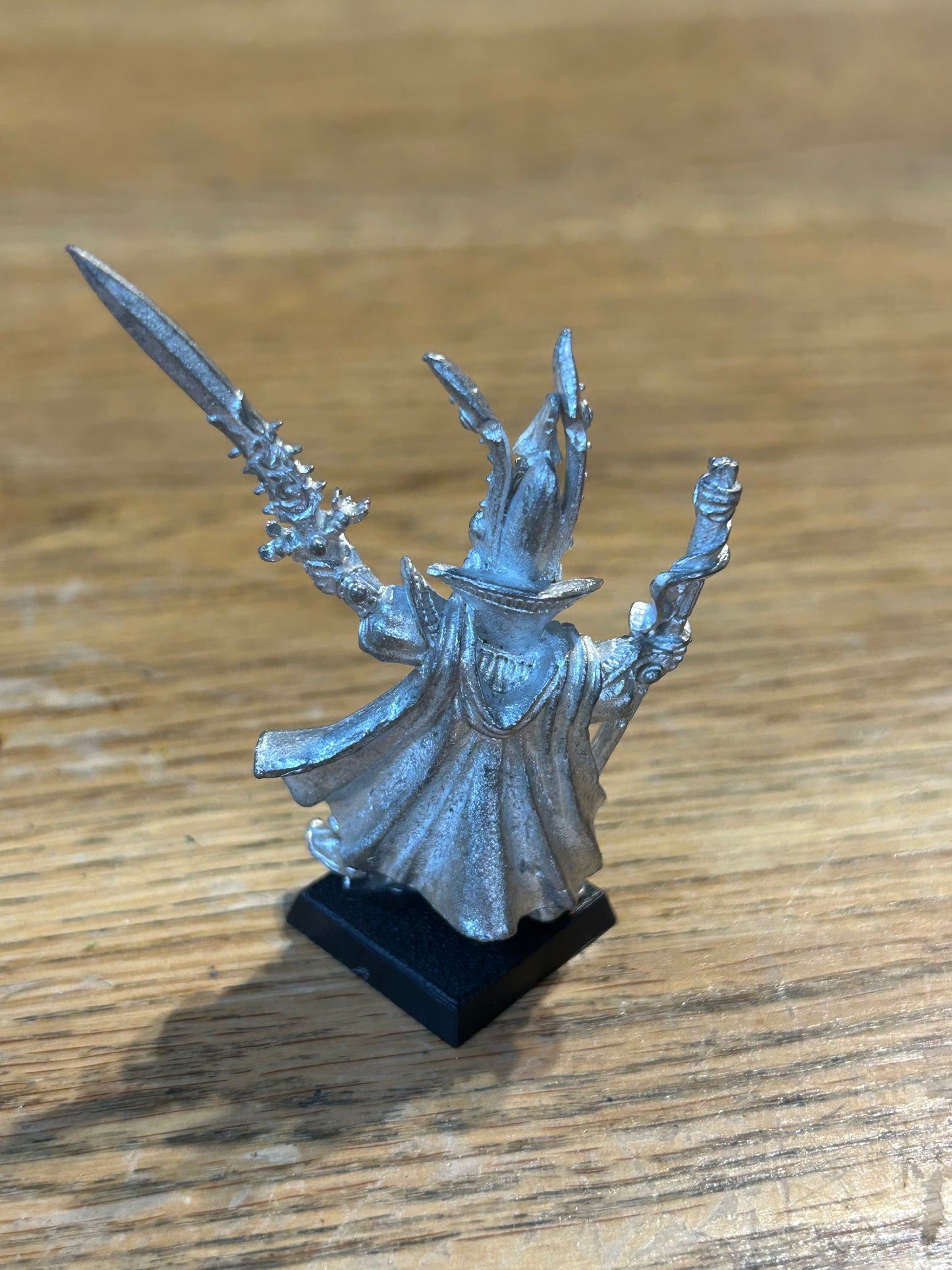 Vintage Warhammer High Elves 'Teclis High Elf Mage' 1990s Metal
