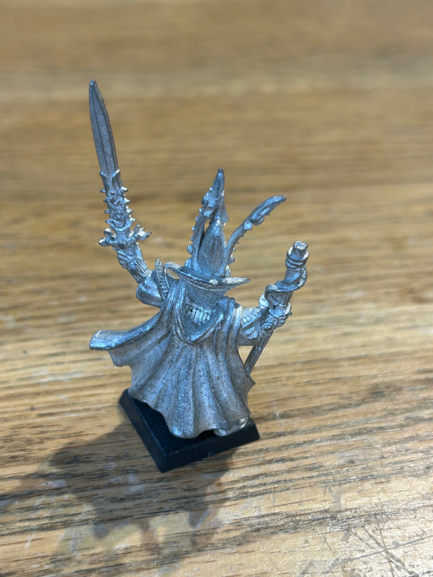 Vintage Warhammer High Elves 'Teclis High Elf Mage' 1990s Metal