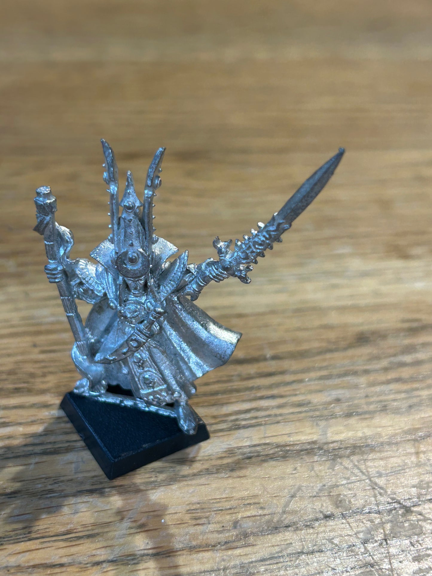 Vintage Warhammer High Elves 'Teclis High Elf Mage' 1990s Metal