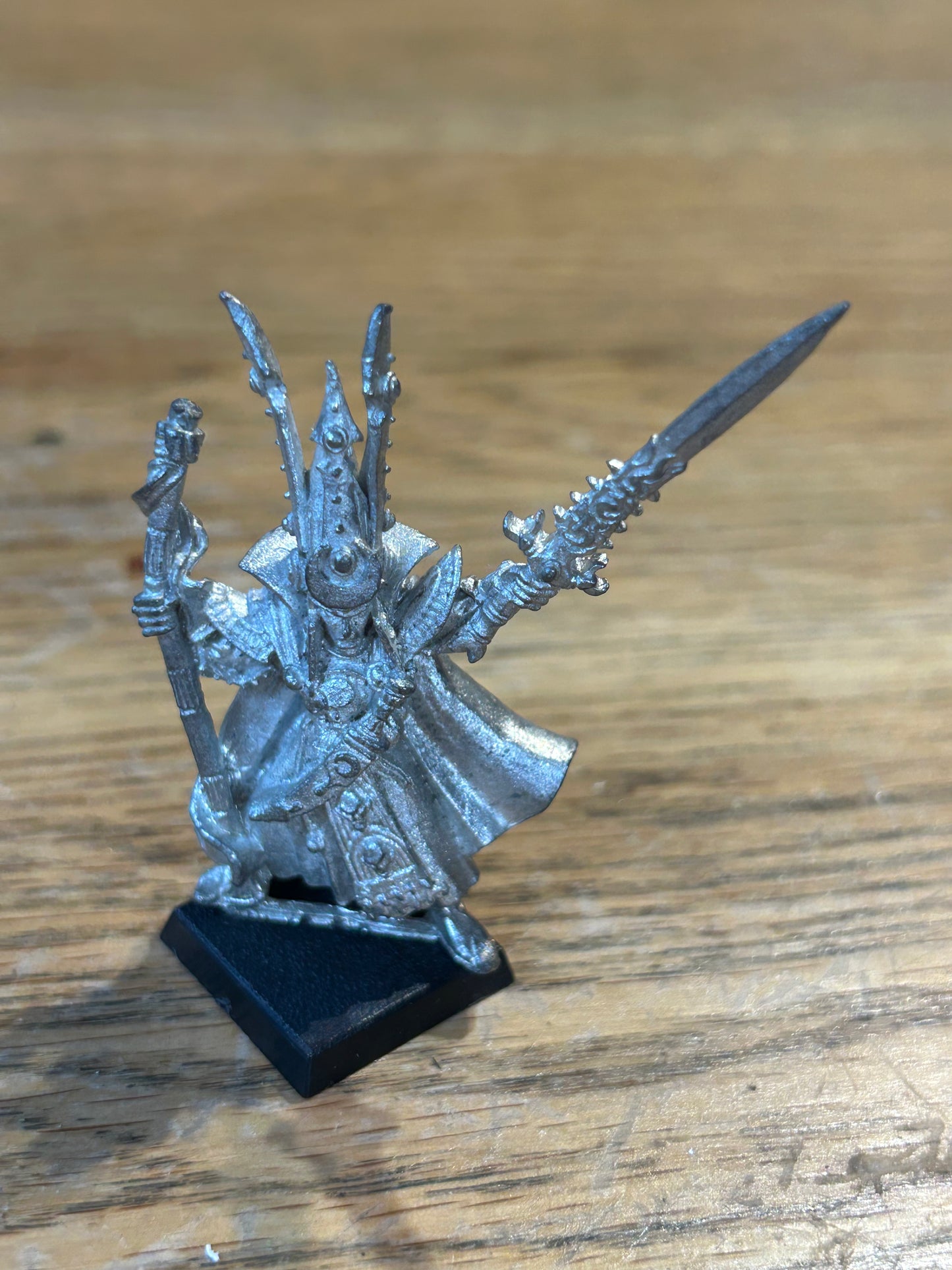 Vintage Warhammer High Elves 'Teclis High Elf Mage' 1990s Metal
