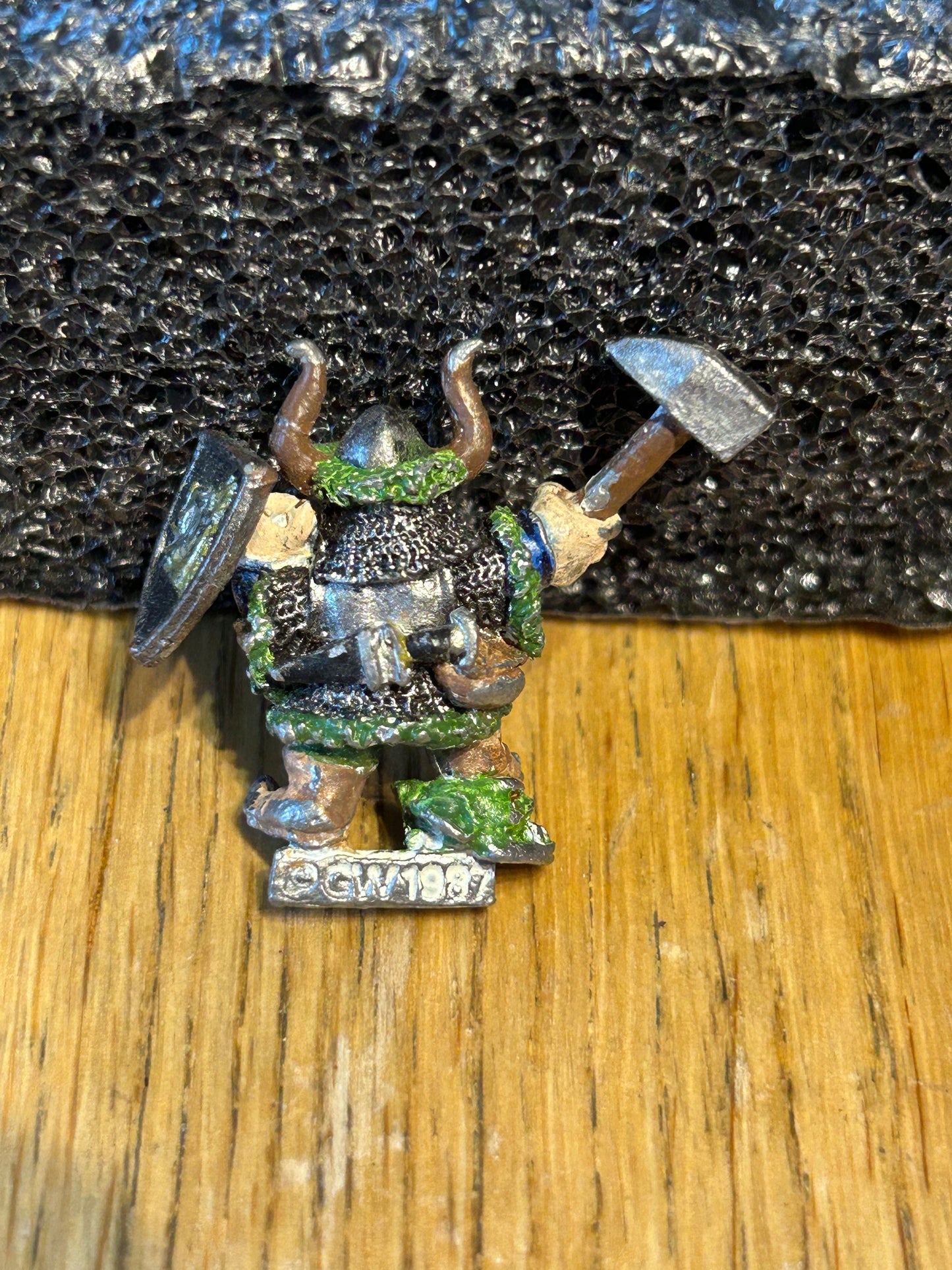 Citadel Warhammer 80s Norse Dwarf Command Chief