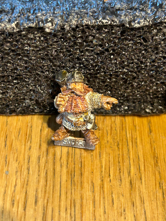 Dwarf Goblobber Stone Thrower Crewman Crew Spotter Sapper GW Citadel 1980s Metal