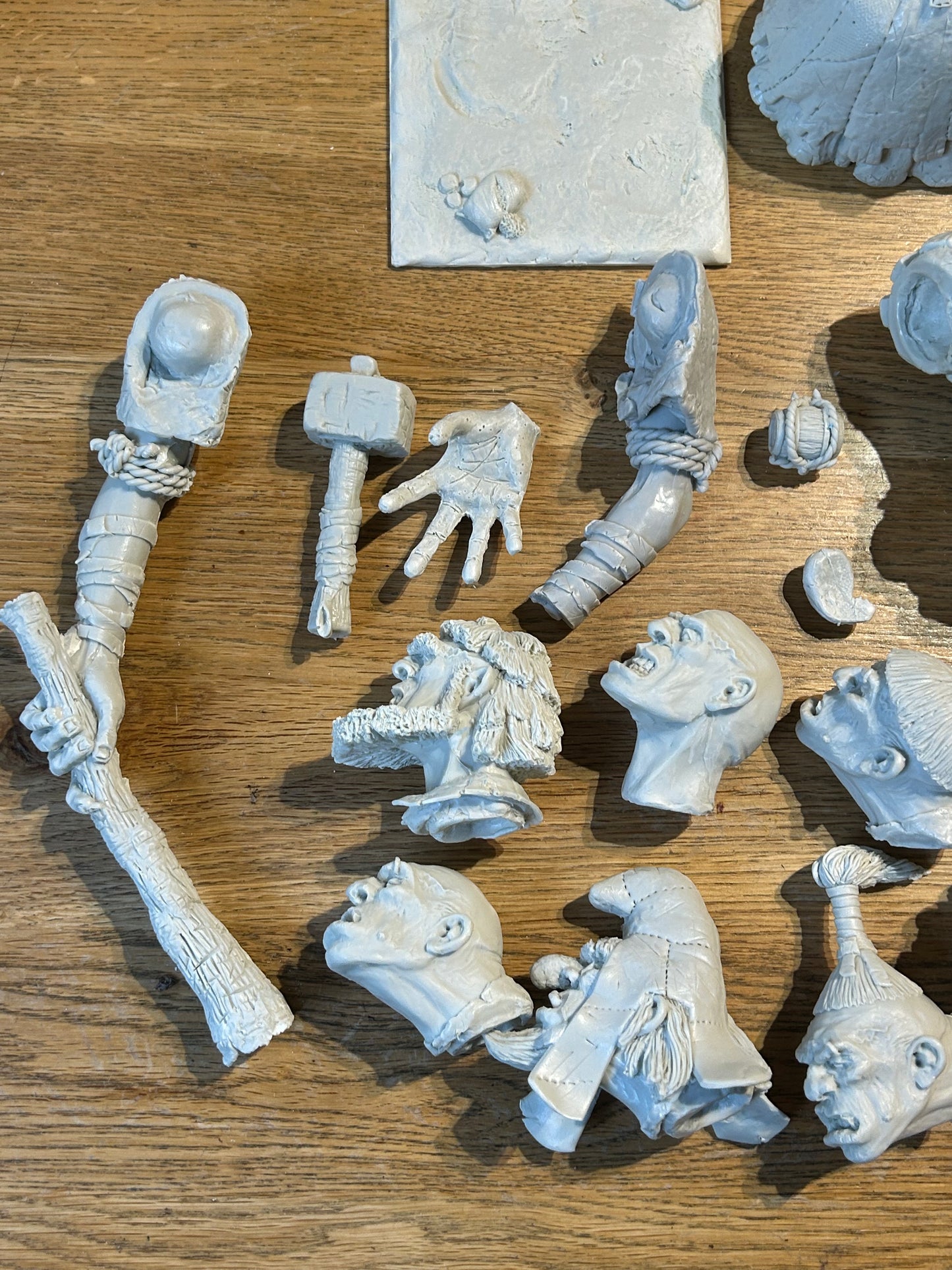 Baldwin the Pious - Giant battle forge resin model
