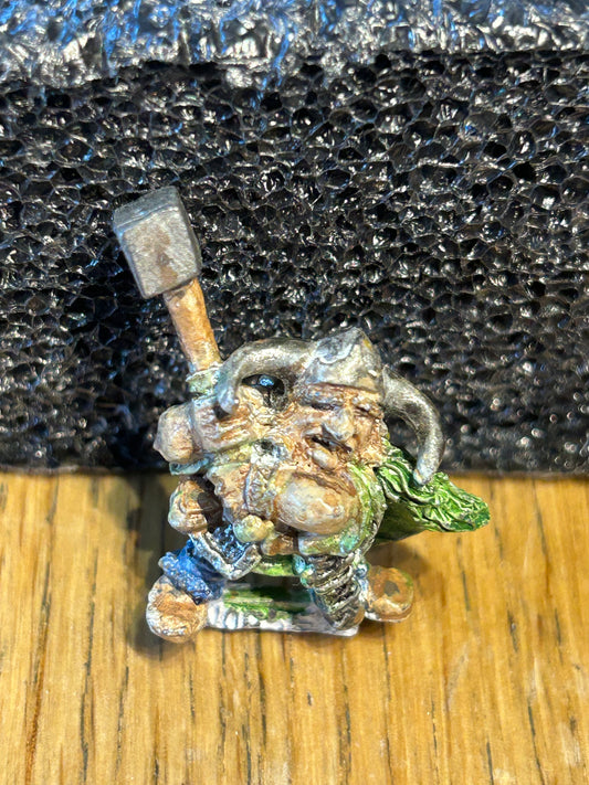 Games Workshop Warhammer Fantasy Metal Norse Dwarf With Hammer (88-11)
