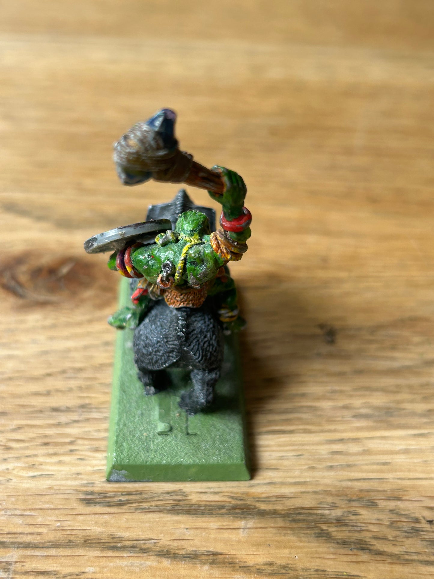 Warhammer Fantasy Battles Old World Savage Orc Boar Boy with club Games Workshop