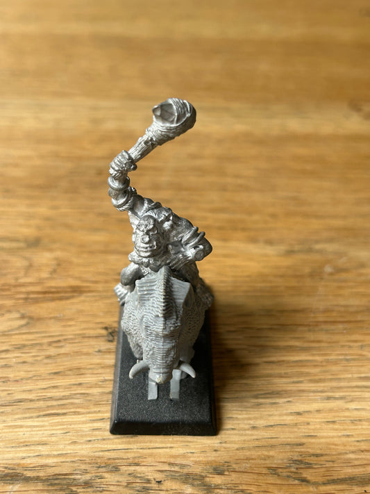 Warhammer Fantasy Battles Old World Savage Orc Boar Boy with club Games Workshop