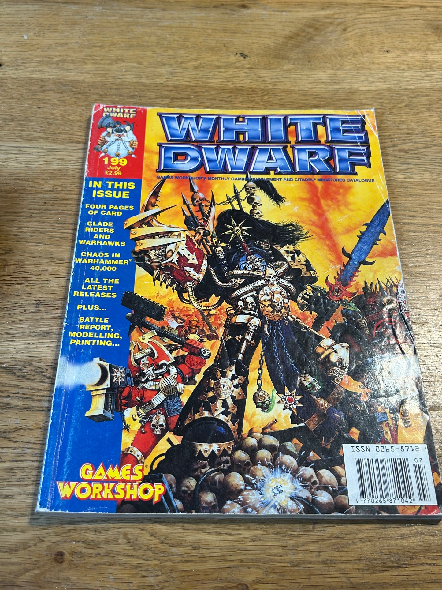 White dwarf issue 199 (no cards)