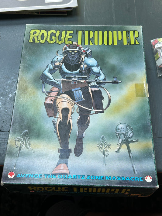 Rogue Trooper Board Games Workshop Vintage 1987 Complete