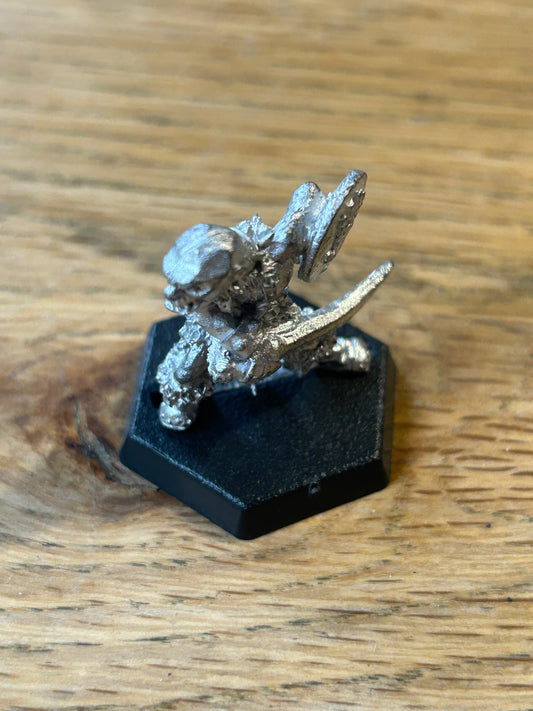 Half Orc of Saruman ME43 Citadel 1986 metal warhammer fantasy with sword and shield