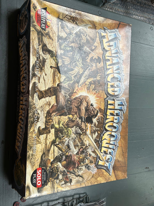 Advanced Heroquest Board Game complete