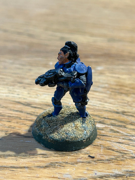 "Ceido Sharpeye" RT401 Space Elves Eldar Guardian Rogue Trader Metal 40k (has miliputt on the base but the tab is still there)
