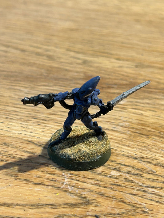 Rogue Trader Eldar Sgt Mael Nightwing Space Elves Guardian Elf Citadel (has milliput around the base)