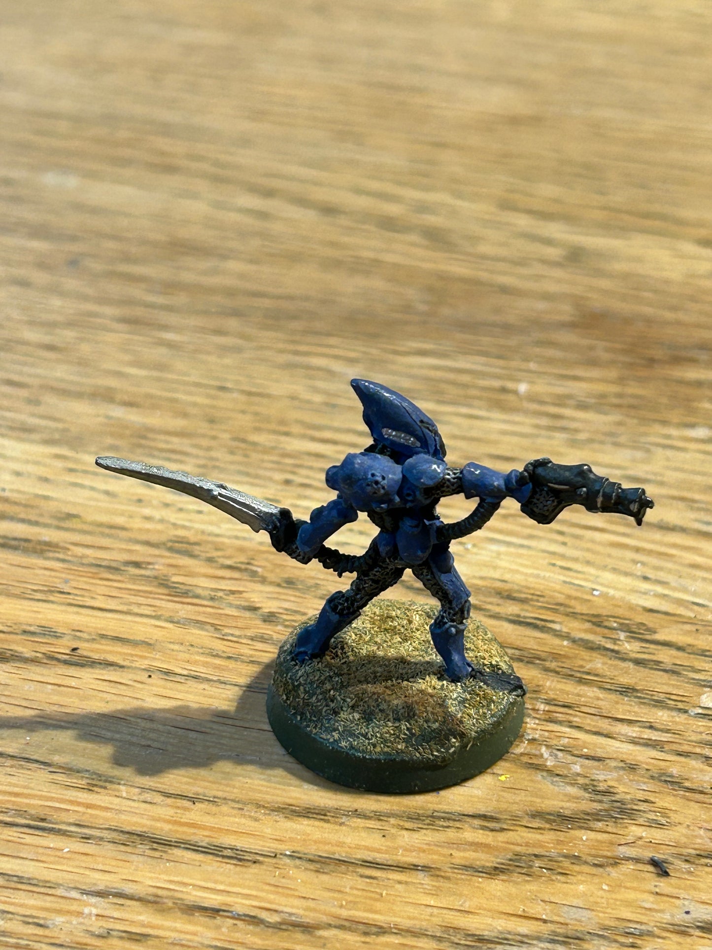 Rogue Trader Eldar Sgt Mael Nightwing Space Elves Guardian Elf Citadel (has milliput around the base)