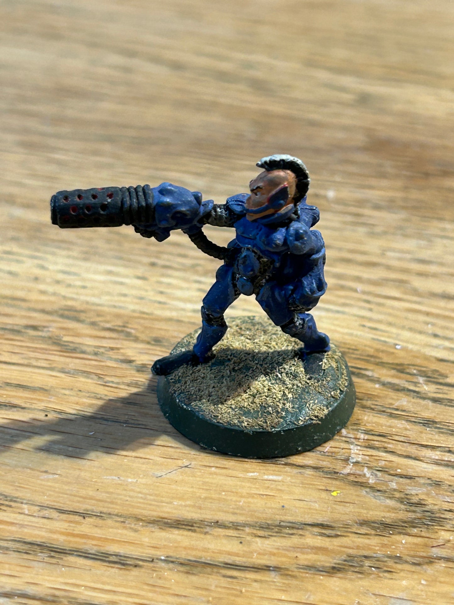 40k - Aetolia Lightfoot Eldar Guardian Captain Melta Metal Rogue Trader Aeldari (has milliput on the base)