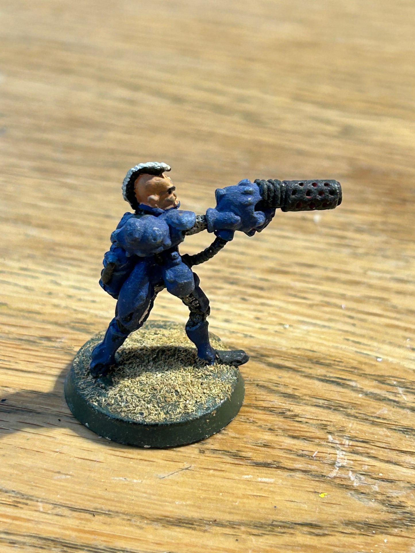 40k - Aetolia Lightfoot Eldar Guardian Captain Melta Metal Rogue Trader Aeldari (has milliput on the base)