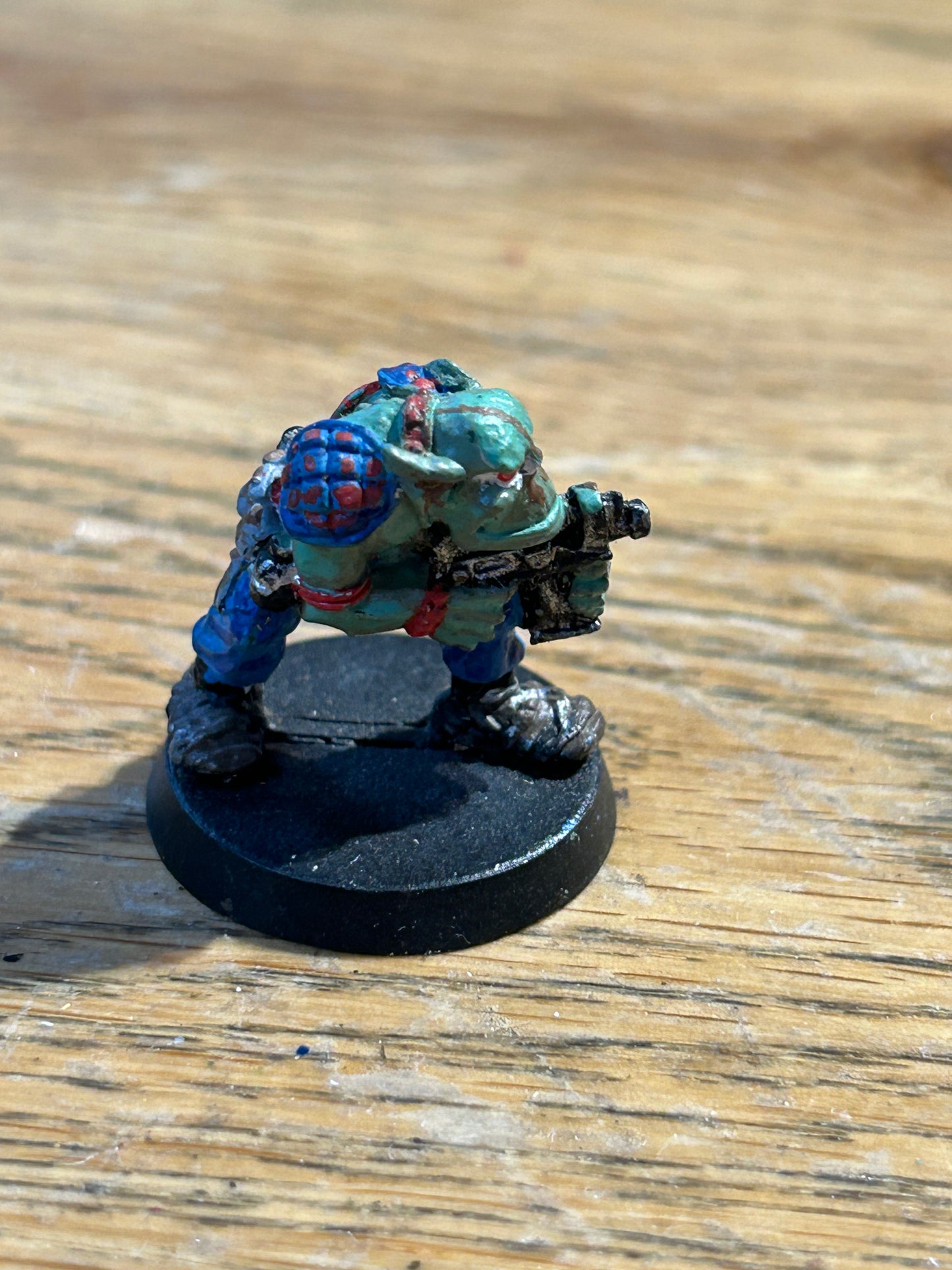 Warhammer 40k rogue trader space ork raider trooper