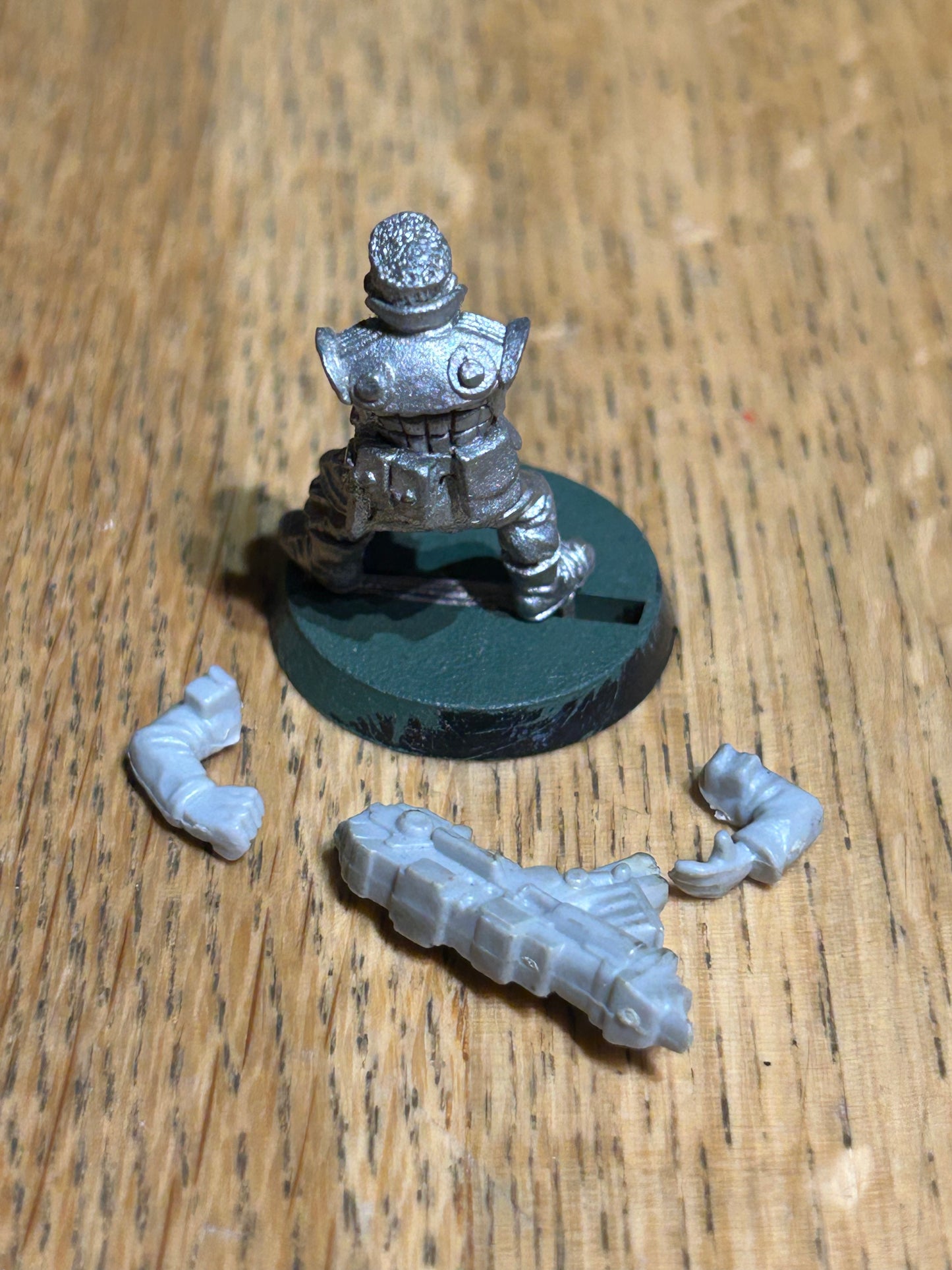GW Metal Warhammer 40k Rogue Trader Era Bob Olley (I think) imperial guard guardsman