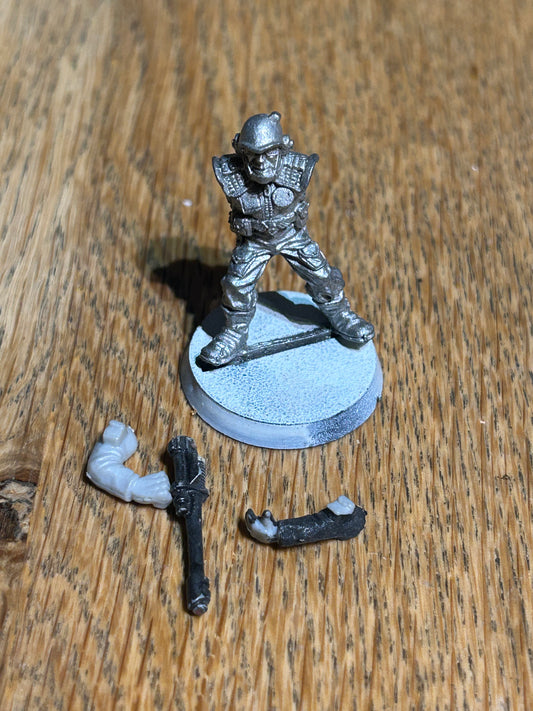 Rogue Trader Warhammer 40k imperial guard trooper