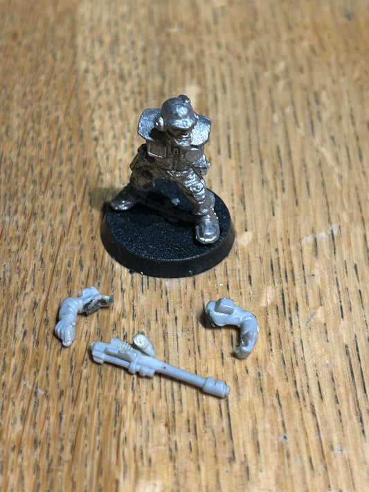 Rogue Trader Warhammer 40k imperial guard trooper