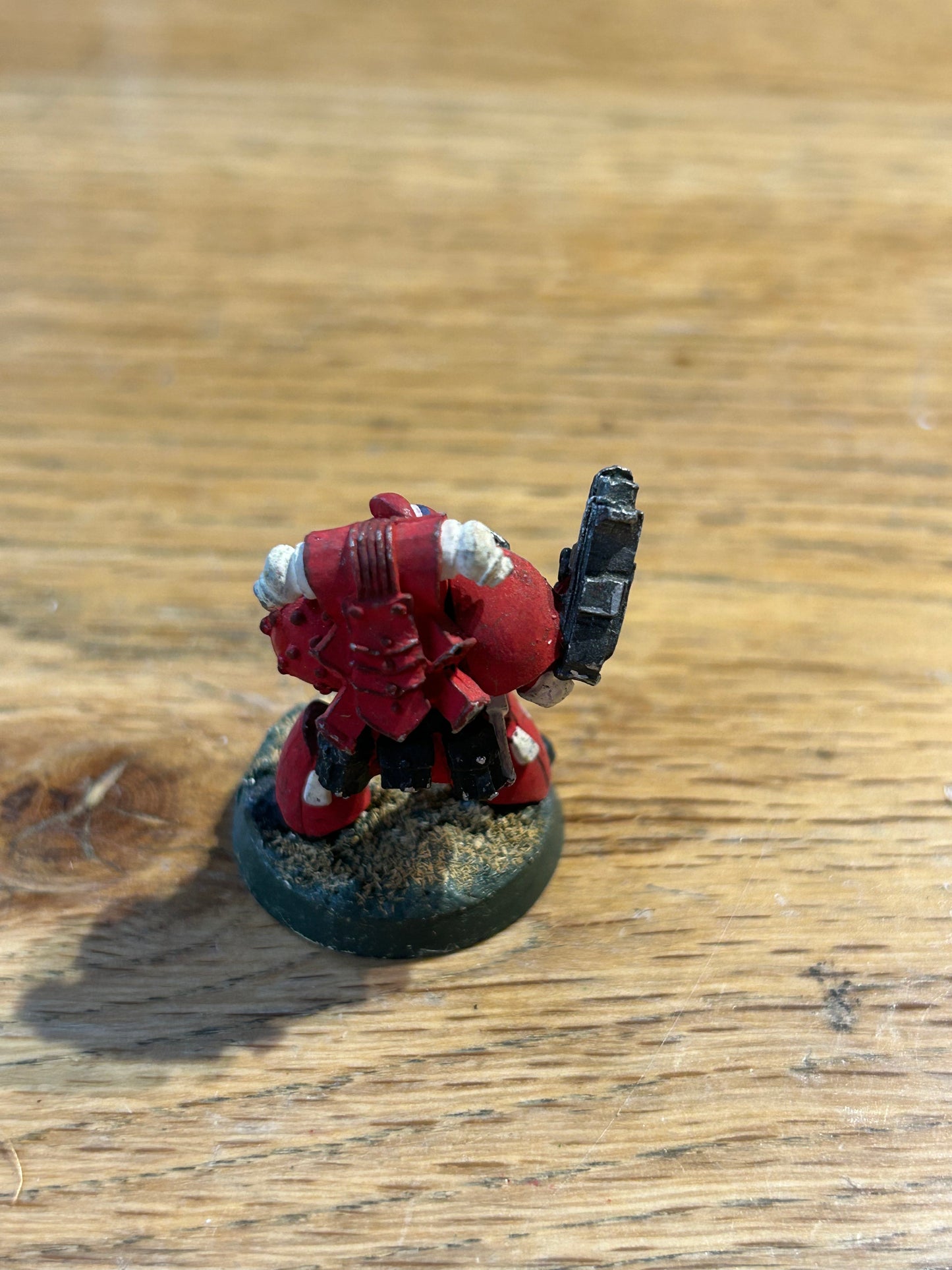 Rogue Trader Space Marine Brother Craig Metal Citadel (has milliput on the base which will need removing if you want rebase, tab is still there)