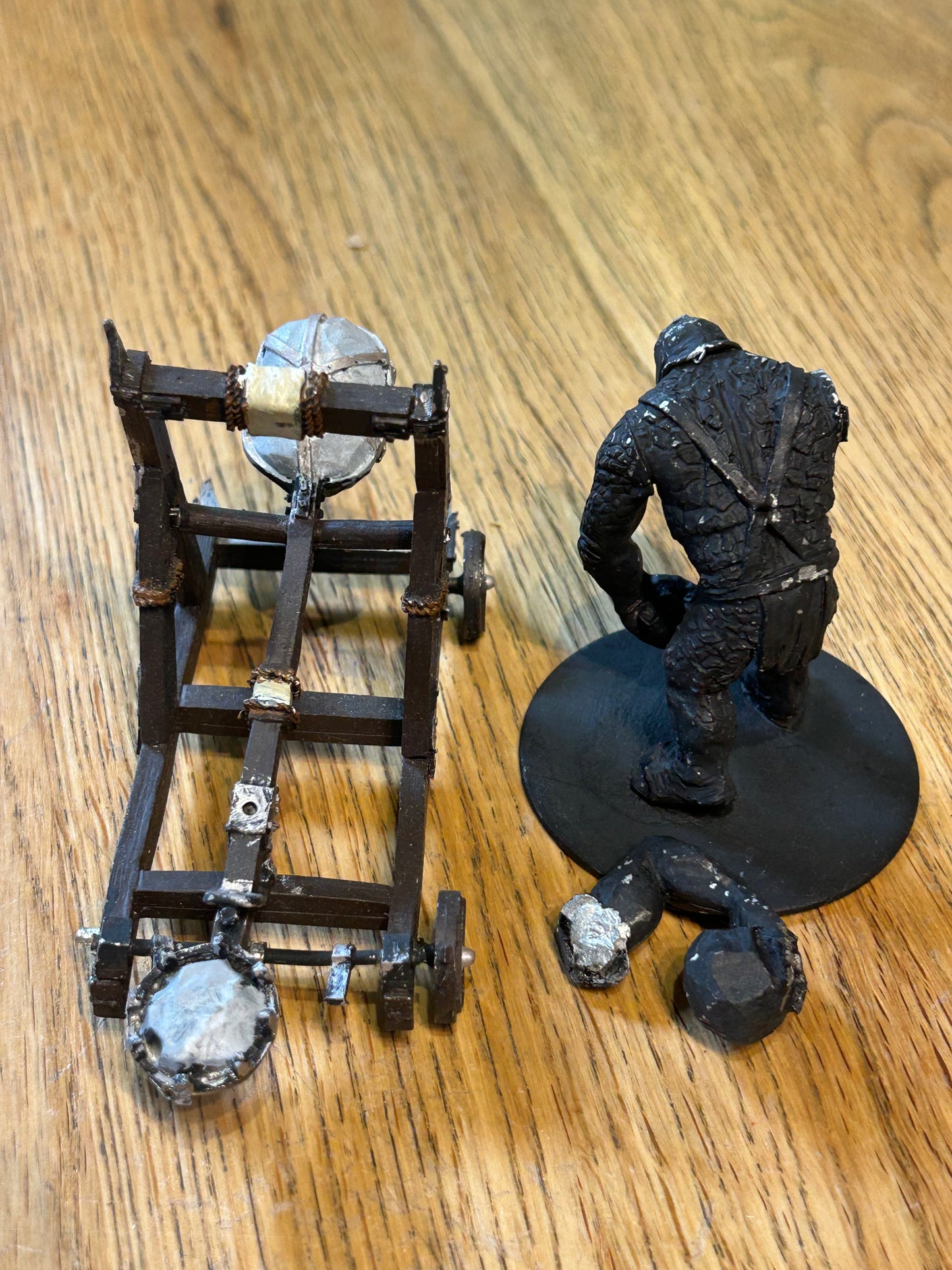 MESBG Mordor War Catapult and troll