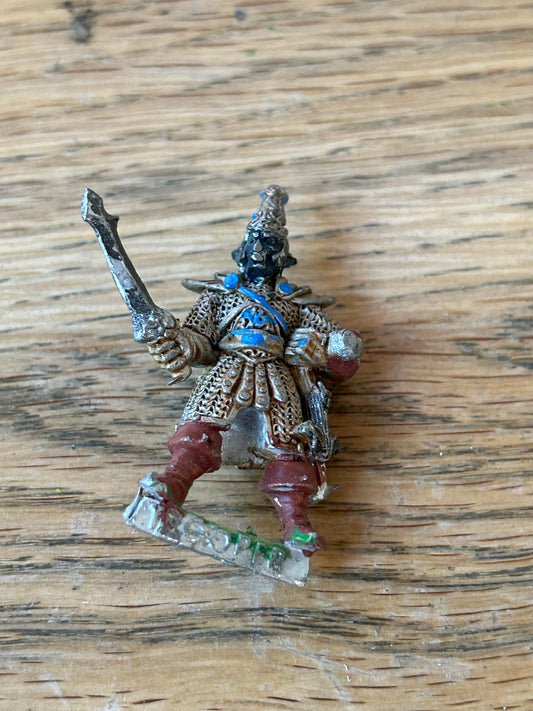 Citadel Warhammer 80s Reg Renown RR4 Mengil Manhide Dark Elf Trooper