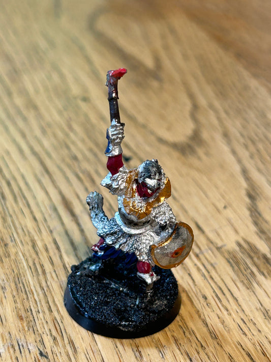 Games Workshop Citadel Lord Of The Rings Uruk Hai Captain Vintage Metal