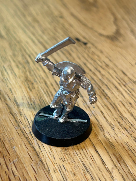 Games Workshop Citadel Lord Of The Rings Uruk Hai Captain Vintage Metal