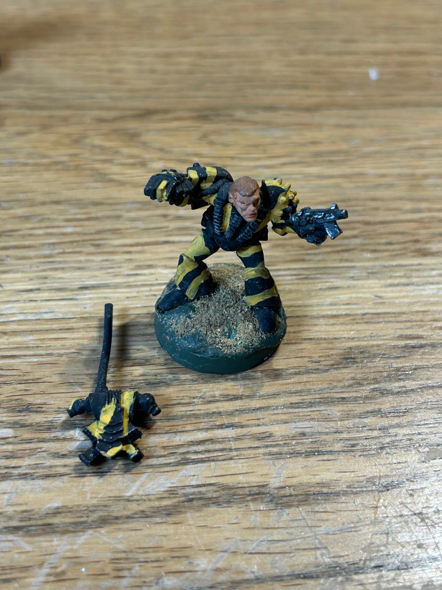 Warhammer 40k Rogue Trader Space Marines Marine Terminator Honours WH40K GW OOP (has milliput around the base which will need removing if you want to rebase him, tab is still there)