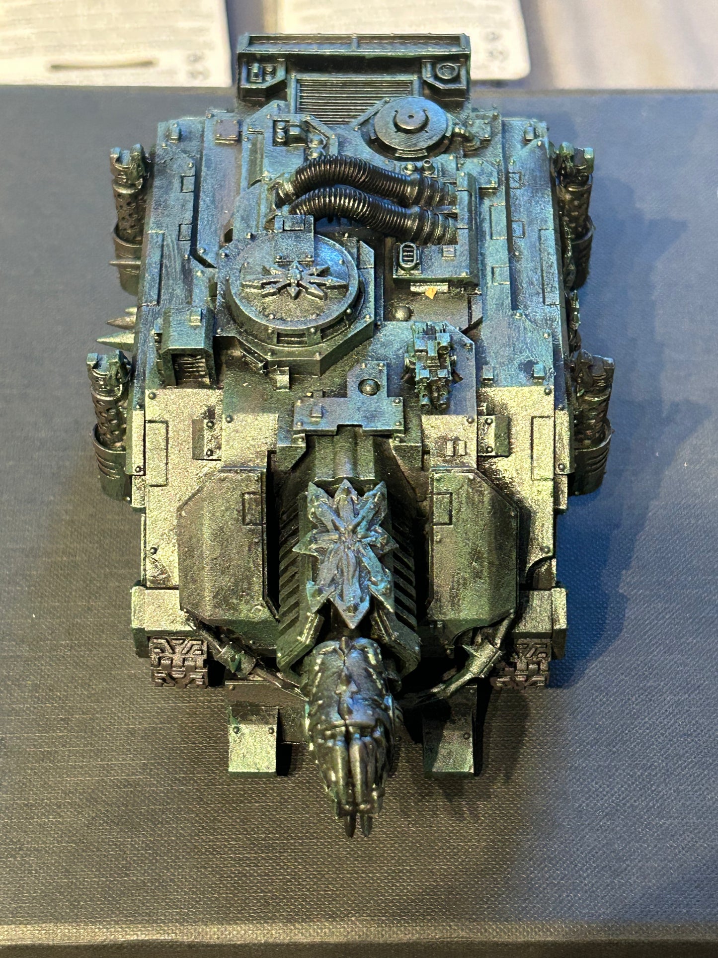 Warhammer 40k forge world Deimos pattern vindicator laser destroyer chaos space marine conversion