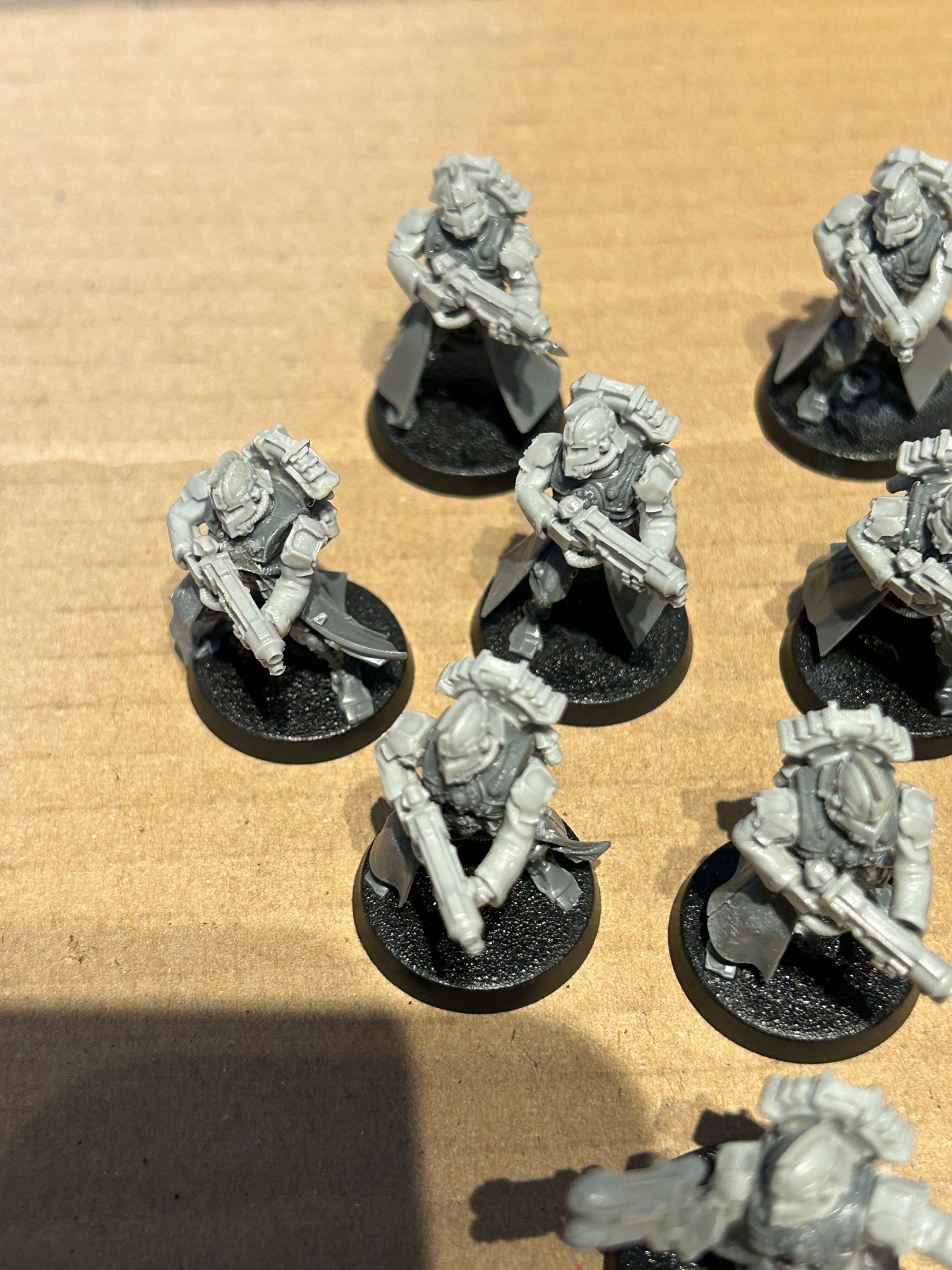 Warhammer Forgeworld Horus Heresy Mechanicum Secutarii peltasts squad (10 models)