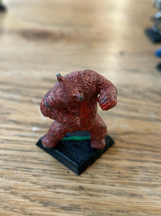 LOTR metal BEORN BEAR FORM 1980s Citadel Middle Earth Games Workshop Unpainted