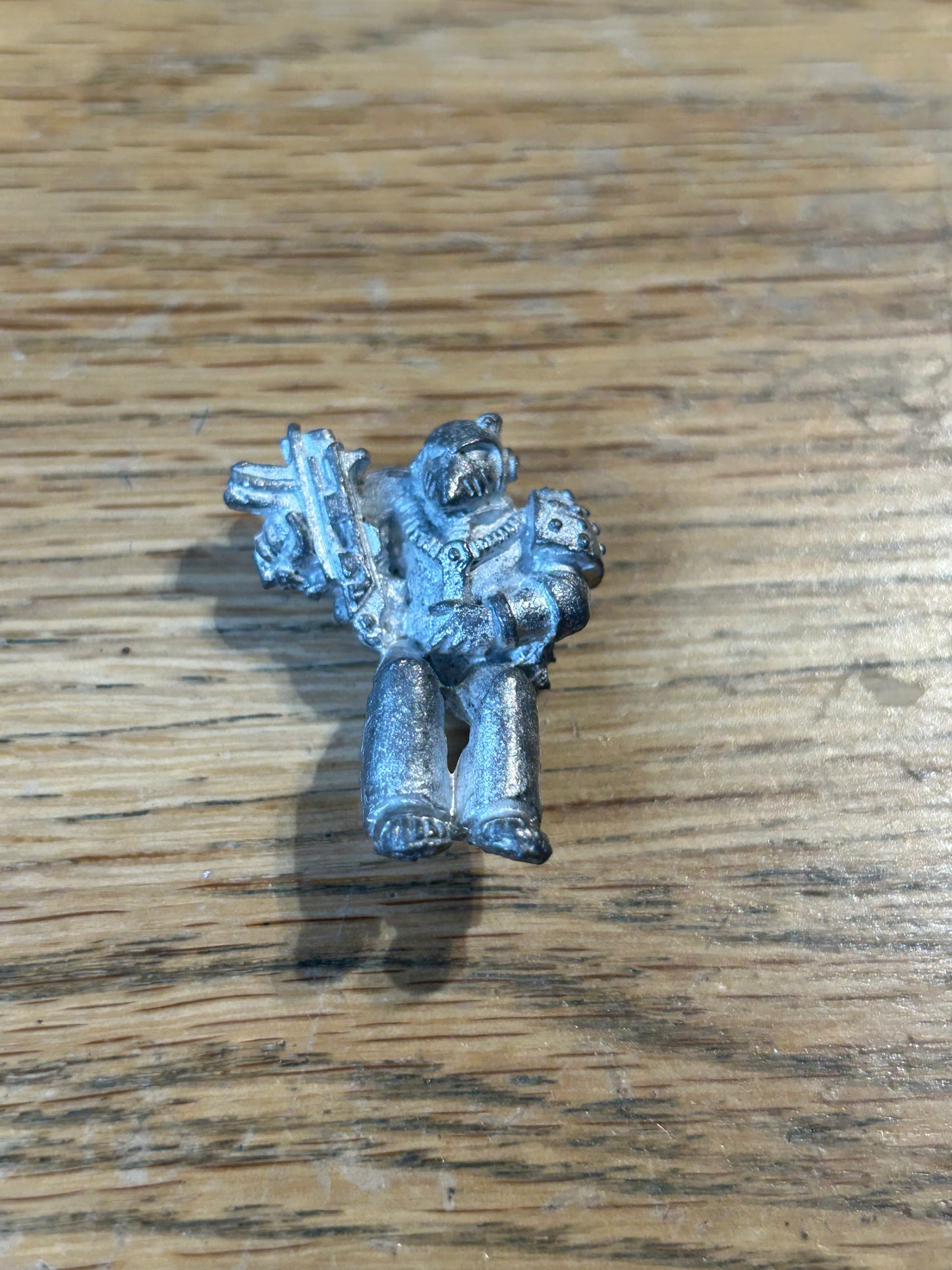 Warhammer 40k Rogue Trader Space Marine Land Speeder Crew Metal