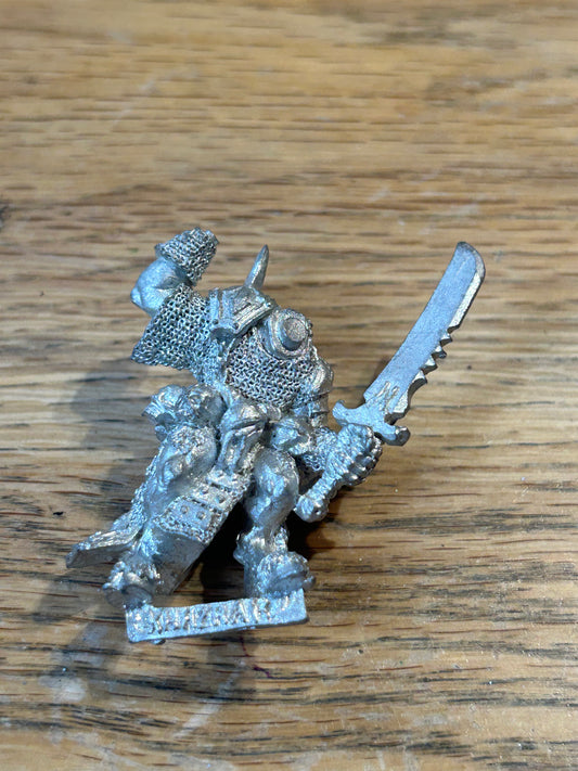 GW Chaos Beastmen Khazrak the One Eye Torso Spare Part  Metal 2000