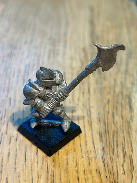 Warhammer Citadel F2 Fighter Lord Of Battle -  Josef Brightaxe 1060 empire bretonnian