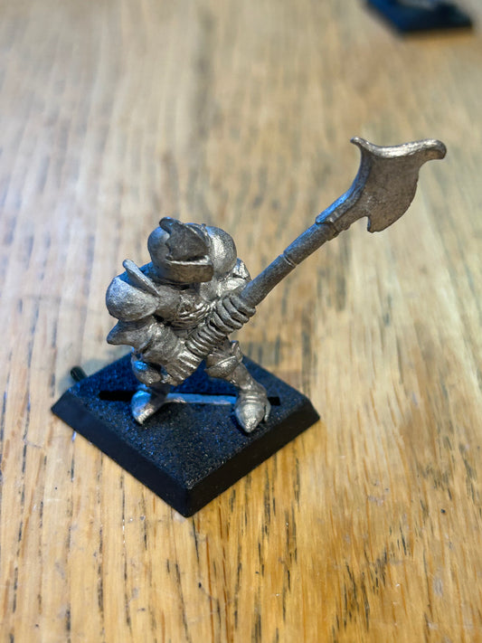 Warhammer Citadel F2 Fighter Lord Of Battle -  Josef Brightaxe 1060 empire bretonnian
