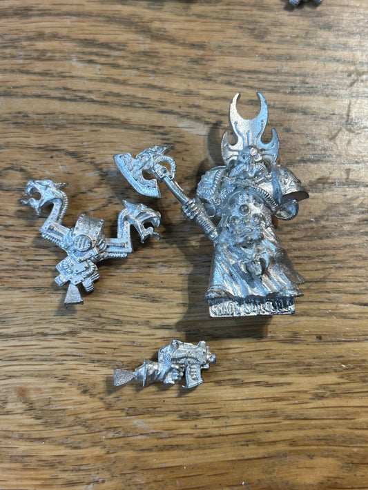 Warhammer 40k - Chaos - Classic Metal Sorcerer