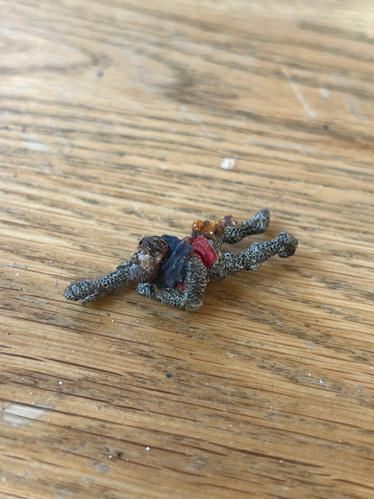 Citadel Warhammer classic 80s Rock Dragon Underfoot Trapped Fallen Knight