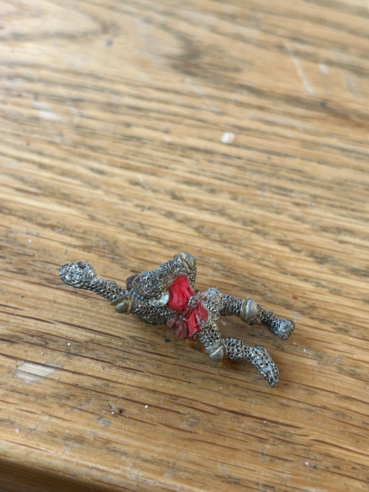 Citadel Warhammer classic 80s Rock Dragon Underfoot Trapped Fallen Knight