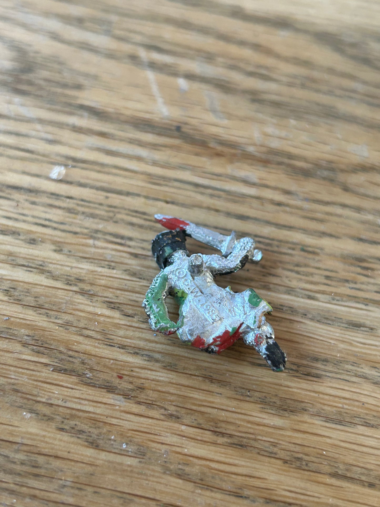 Citadel Warhammer 80s Empire C26 Feudal Man at Arms Casualty Sterben