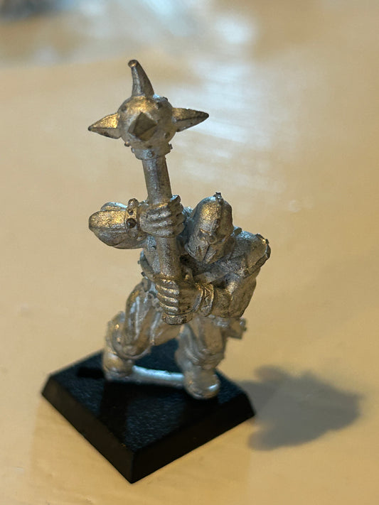 Vintage 1997 Games Workshop Warhammer Chaos Marauder Double Handed mace