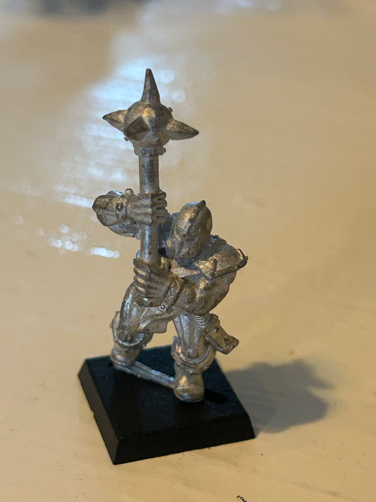 Vintage 1997 Games Workshop Warhammer Chaos Marauder Double Handed mace
