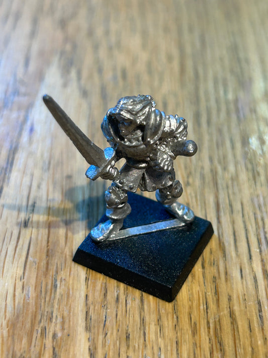 Citadel Miniatures Fighters Aldred Fellblade C01 86-04 Warhammer Games Workshop Mcdeath