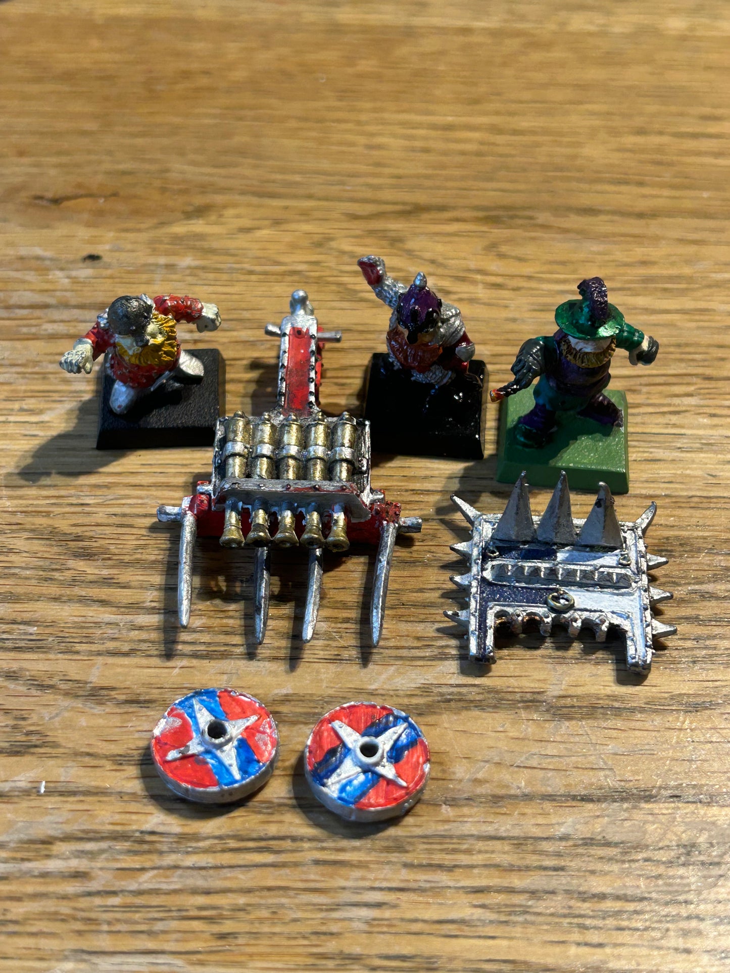 1988 Marauder MM12 Dwarf Organ Gun Cannon Games Workshop Warhammer fantasy War Machine (missing the wheel scythes)