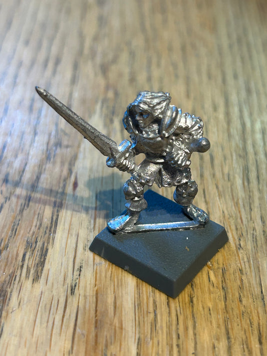 Citadel Miniatures Fighters Aldred Fellblade C01 86-04 Warhammer Games Workshop Mcdeath