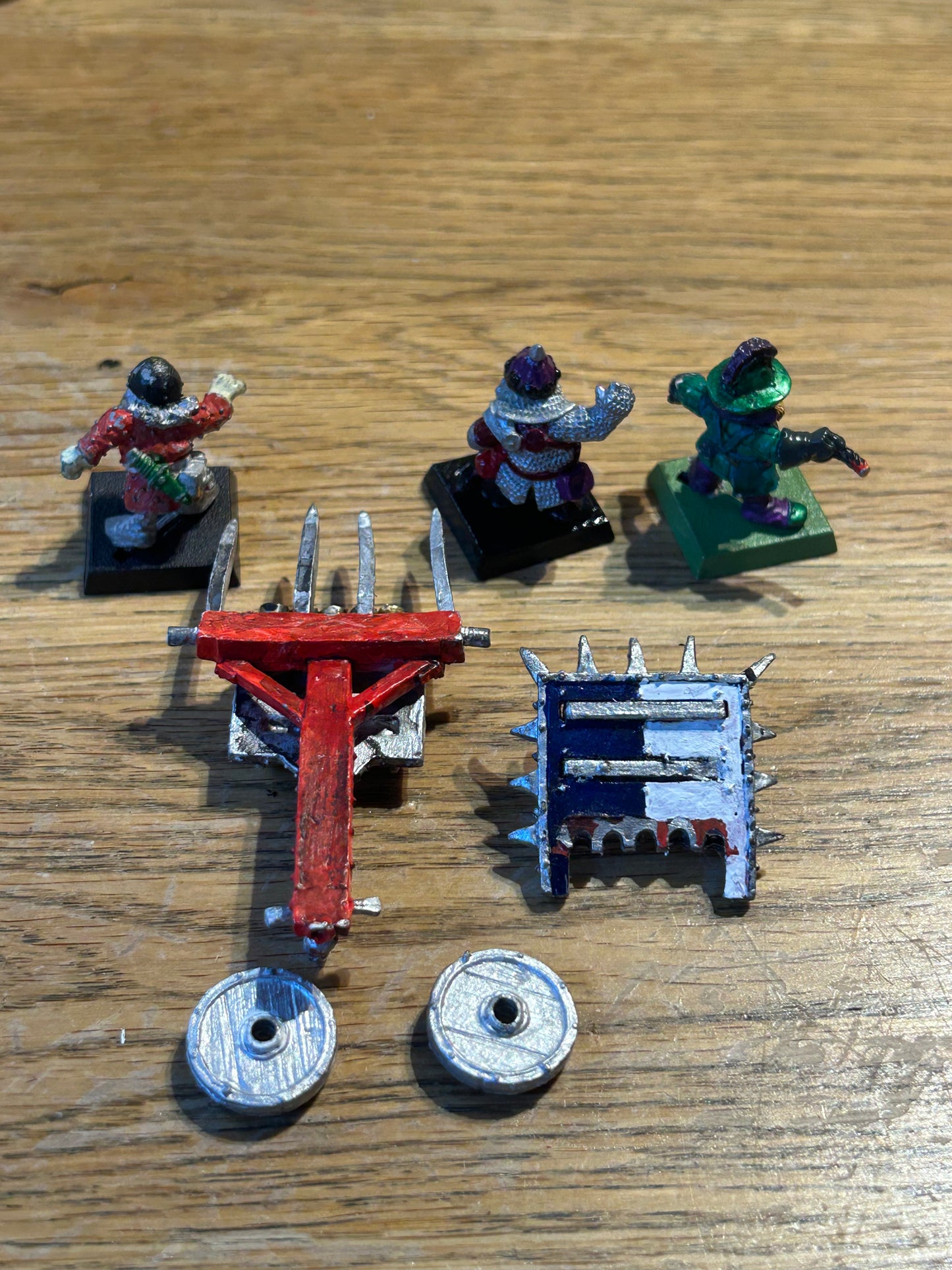 1988 Marauder MM12 Dwarf Organ Gun Cannon Games Workshop Warhammer fantasy War Machine (missing the wheel scythes)