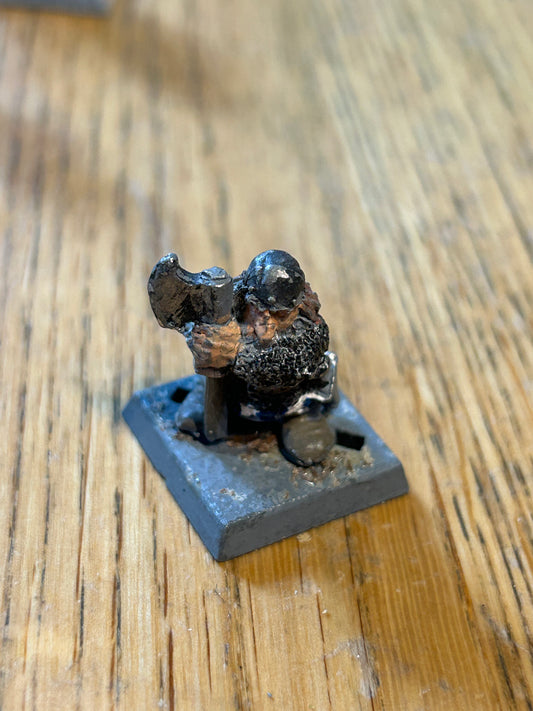 Warhammer fantasy Citadel Dwarf imperial dwarf trooper Brodin Metal